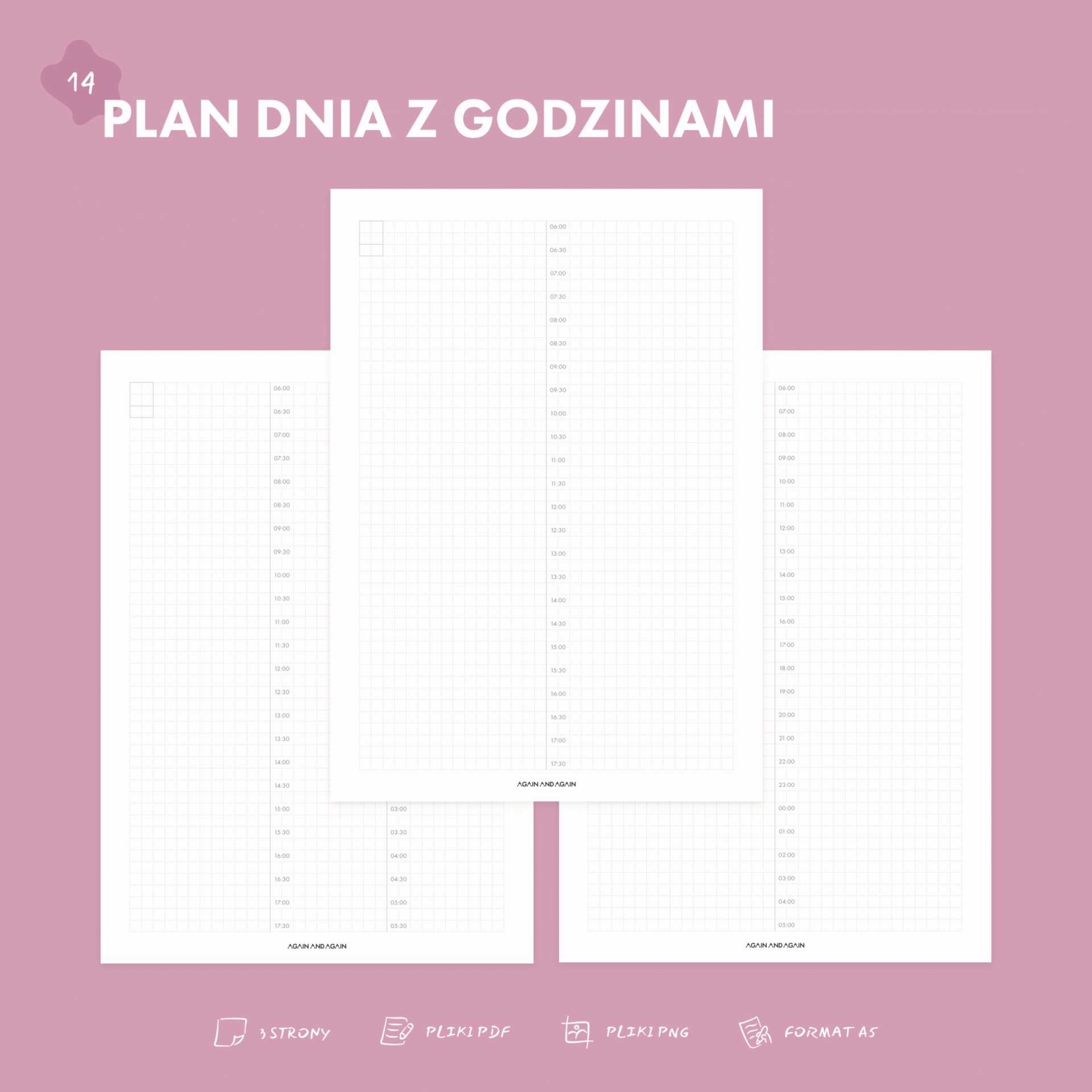 14 Plan Dnia Z Godzinami 00 14 Plan Dnia Z Godzinami 00
